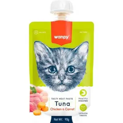 Wanpy Tuna & Chicken, Carrot 90g