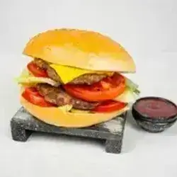 Double Cheese Meat Burger
