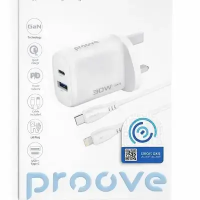 Silicone Power 2 Wall Charger Type‑C + USB + Type‑C to Lightning Cable
