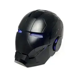MK5 Iron Man Wearable Helmet (Matte Black Edition) – Voice & Touch Control