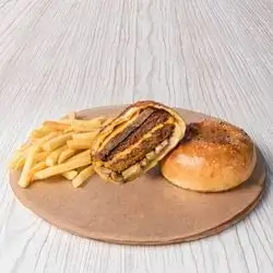 Closed Meat Burger