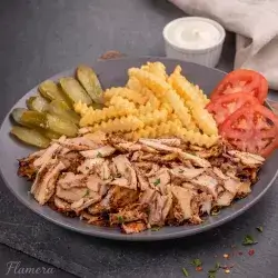 Quarter Chicken Shawarma