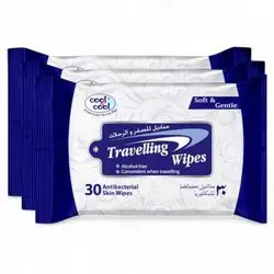 travelling wipes antibacterial skin wipes 30