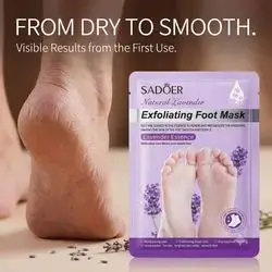 SADOER Lavender Exfoliating Foot Mask