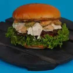 White Mushroom Burger