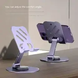 Rotate The Metal Phone Holder