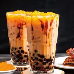 Honey & Chocolate Bubble Tea