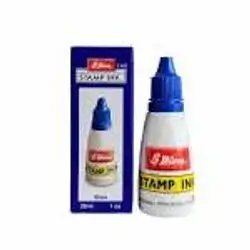 Shiny stamp ink Blue