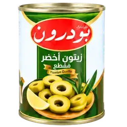 Bodron Sliced Yellow Olives 340g