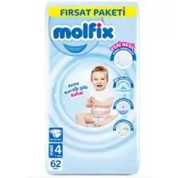 Molfix Baby Diaper Maxi No4 X62