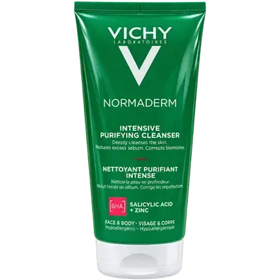 NORMADERM Phytosolution Intensive Purifying Gel for Oily & Sensitive Skin 200ml _ VICHY