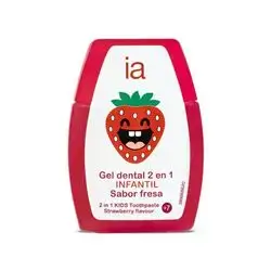 Interapothek Gel Dental Infantil 2 En 1 Fresa 75ml