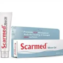 Scarmed prevents scar develoment aids the healing of damaged skin surfaces 15g