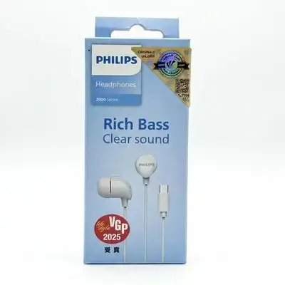 Philips Original Headphones White Type-C