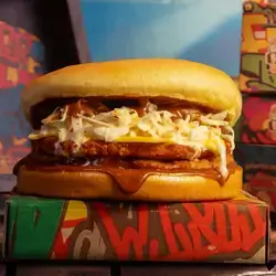 Retro Chicken Burger