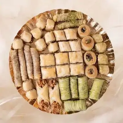 Mixed Pistachio and Walnut Baklava