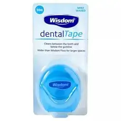 Wisdom Dental Tape MINT Waxed 50m