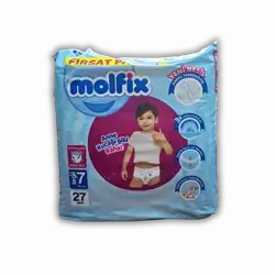 Molfix Shorts Diaper Size 7*27 Count