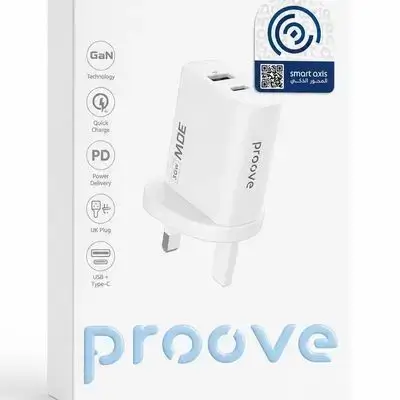 proove Silicone Power 2 (Wall Charger Type-C + USB)