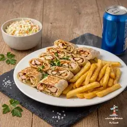 Chicken Arabic Shawarma Meal