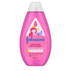شامبو القطرات اللامعة للاطفال من جونسون - 500 مل//Johnson's Shiny Drops Kids Shampoo 500 ml