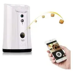 Skymee Camera Treat Dispenser Petalk AI