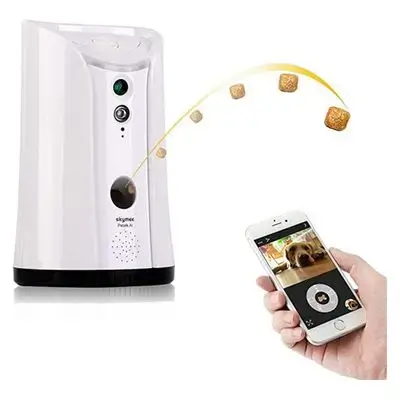 Skymee Camera Treat Dispenser Petalk AI