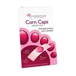 Carnation Corn Caps (salicylic acid) 5 medicated plasters