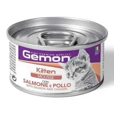 Gemon Kitten Salmon & Chicken 85g