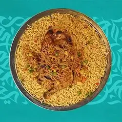 Harf Biryani & Half Steamed