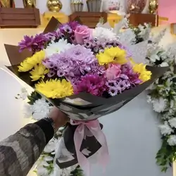 Mixed Dawdi With Rose