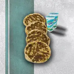 5 Lahmacun  2 ayran