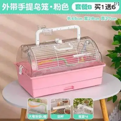 Foldable Plastic Bird Carrier
