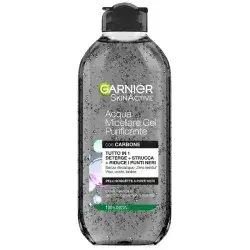 GARNIER SKIN ACTIVE ACQUA MICELLARE GEL PURIFICANTE CON CARBONE 400 ML