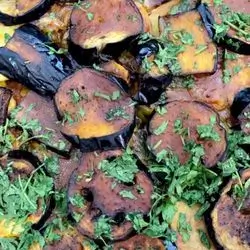 Eggplant Tapsi With Meat And Rice