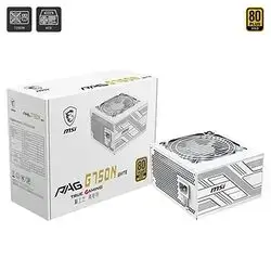 MSI PAG G750N White Gold Power Supply