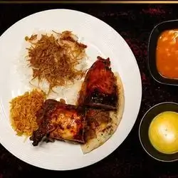 Whole Oven Chicken With Rice & Broh