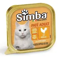 Simba Cat Paté with Chicken 100g