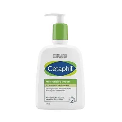 Moisturizing Lotion For Dry To Normal Sensitive Skin 500ml _ Cetaphil
