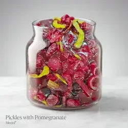 Pickles with Pomegranate