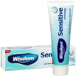  Wisdom Sensitive + Whitening Toothpaste