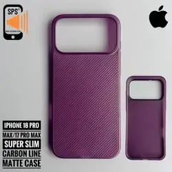 Case Super Slim Carbon Line Matte Case