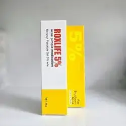 Benzoy peroxide %5 gel