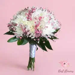 The Bride's Flower-Purple&White