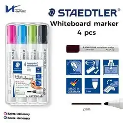 White board Marker 4colours-STAEDSTLER
