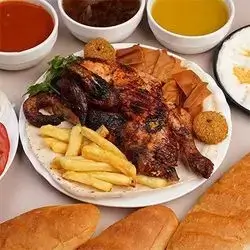 Half Grilled Chicken