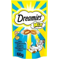 Dreamies with Scrumptious Salmon Flavour & Delicious Cheese