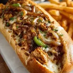 Chicken Steak Sandwich With Mushroom