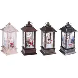 Lantern 13Cm Candle 4Ass