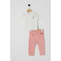 Uspolo2638-V1, Girl'S Set 2Pcs